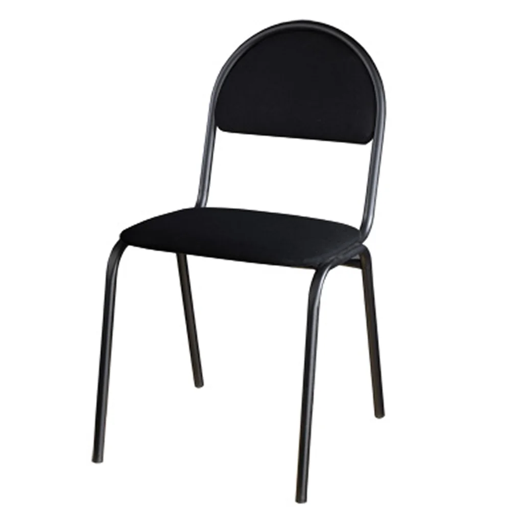 Стул офисный для посетителей «Форма» (Форма стул_ текстиль черный)